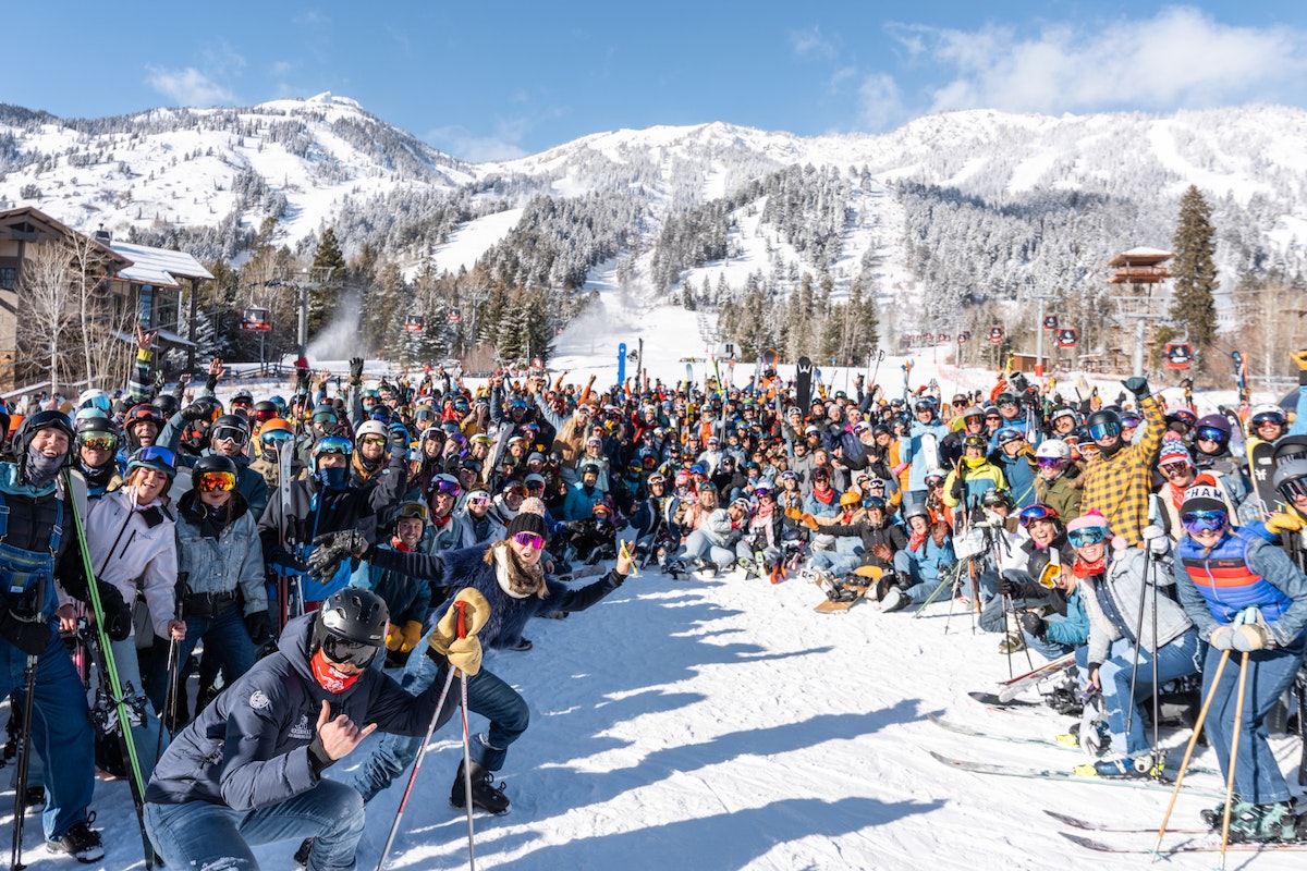 Skiing in Jeans: Jackson Hole Aims for World Record!